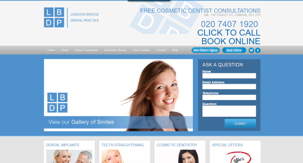 Cosmetic Dentist London